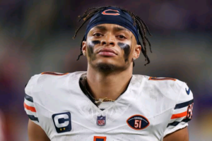 Breaking News: Justin Fields stops following the Chicago Bears on social media as the drama is still playing out.