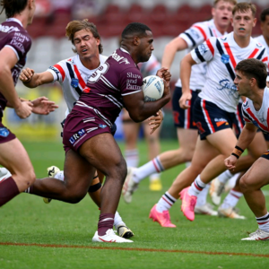 BREAKING NEWS: In the Tarsha Gale Cup, #Sea Eagles accept the challenge from the Roosters.