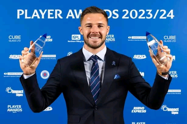 Butland, Tavernier, and Goldson have been named Rangers players of the season; complete list.