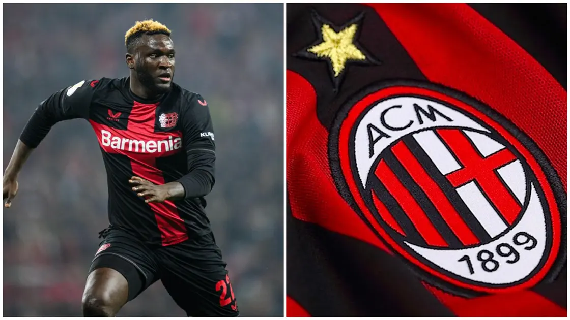 AC Milan ready to compete with Juventus for Victor Boniface's signature as an alternative for Super Eagles-eligible forward.