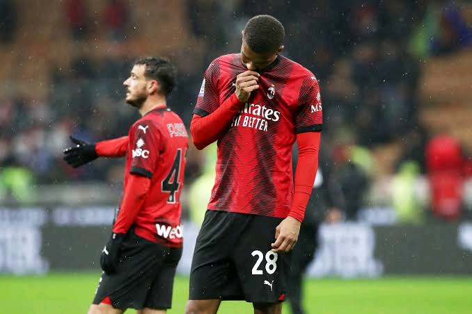 Milan defender to miss derby encounter after collecting a yellow card against Sassuolo.