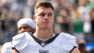 Reed Blankenship, Eagles safety, offers an injury update.