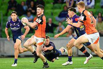 SAD NEW :Wests Tigers' Playoff Hopes Dented by John Bateman Injury in Recent Match.