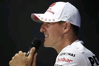 SHOCKEN REVEAL: Micheal Schumacher has plainly confirmed his retirement date in light of the...