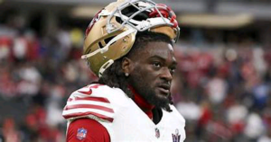 ‘I wonder’: John Lynch explains the ‘risk’ Brandon Aiyuk must consider by remaining with San Francisco 49ers rather than Pittsburgh Steelers.