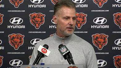 STUNNING: Chicago Bears Coach Matt Eberflus Explains Decision to Permanently Bench Caleb Williams for Tyson Bagent.